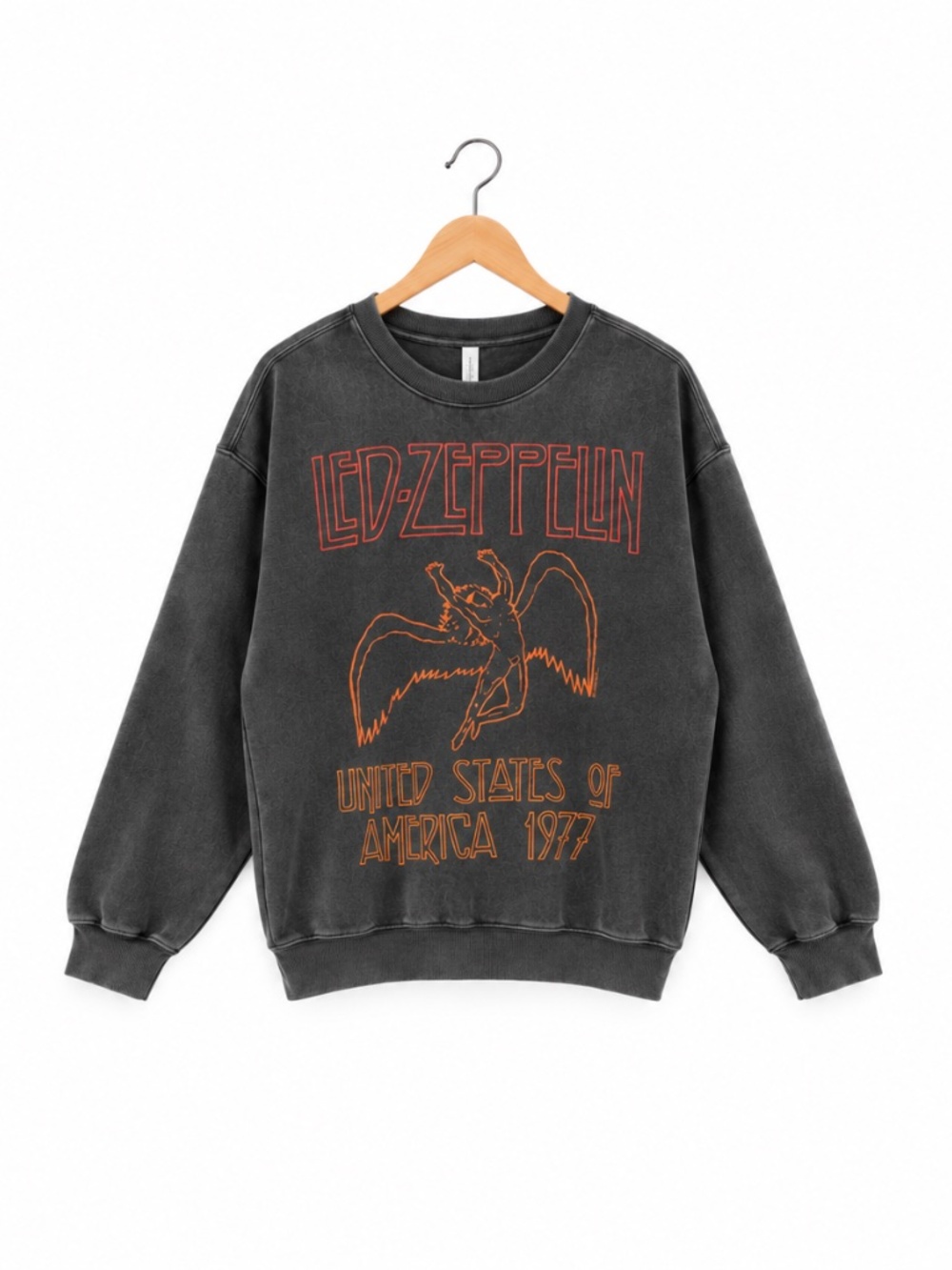 People Of Leisure Led Zeppelin USA 1977 Sweatshirt